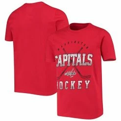 Outerstuff Youth Red Washington Capitals Digital T-Shirt