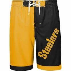 Outerstuff Youth Gold/Black Pittsburgh Steelers Conch Bay Board Shorts