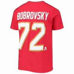 Outerstuff Youth Sergei Bobrovsky Red Florida Panthers Name & Number T-Shirt 9 Outerstuff Youth Sergei Bobrovsky Red Florida Panthers Name & Number T-Shirt -Outerstuff shop unnamed file 4986