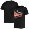 Outerstuff Girls Youth Black San Francisco Giants Team Fly The Flag T-Shirt