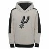 Outerstuff Youth Heathered Gray San Antonio Spurs Lived In Pullover Hoodie