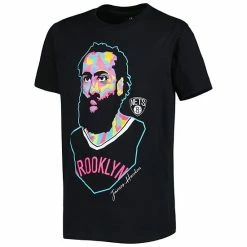 Outerstuff Youth James Harden Black Brooklyn Nets Artist Series Player T-Shirt -Outerstuff shop unnamed file 5034