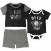 Outerstuff Infant Black Brooklyn Nets Putting Up Numbers Bodysuit, T-Shirt & Shorts Set 1 Outerstuff Infant Black Brooklyn Nets Putting Up Numbers Bodysuit, T-Shirt & Shorts Set -Outerstuff shop unnamed file 5085
