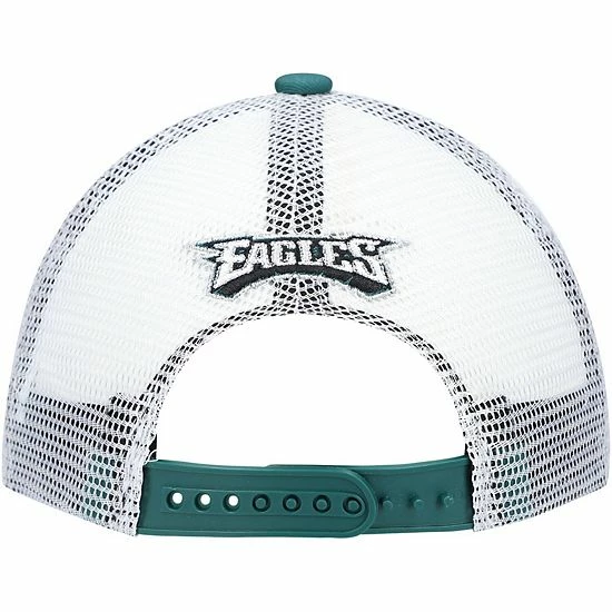 Outerstuff Preschool Midnight Green/White Philadelphia Eagles Core Lockup Mesh Back Snapback Hat 7 Outerstuff Preschool Midnight Green/White Philadelphia Eagles Core Lockup Mesh Back Snapback Hat - Image 5