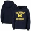 Outerstuff Youth Navy Michigan Wolverines Big Bevel Pullover Hoodie