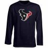 Outerstuff Houston Texans Preschool Team Logo Long Sleeve T-Shirt - Navy Blue