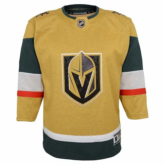 Outerstuff Youth Gold Vegas Golden Knights 2020/21 Alternate Premier Jersey 5 Outerstuff Youth Gold Vegas Golden Knights 2020/21 Alternate Premier Jersey - Image 3