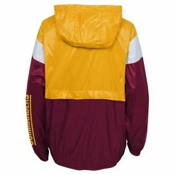 Outerstuff Youth Gold/Burgundy Washington Commanders Goal Line Stance Full-Zip Hoodie Windbreaker Jacket -Outerstuff shop unnamed file 5173