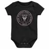 Outerstuff Inter Miami CF Newborn & Infant Primary Logo Bodysuit - Black