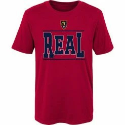 Outerstuff Youth Red Real Salt Lake Players T-Shirt