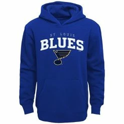 Outerstuff Youth Royal St. Louis Blues Team Lock Up Pullover Hoodie