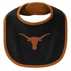 Outerstuff Newborn & Infant Texas Orange/Black Texas Longhorns Little Champ Bodysuit Bib & Booties Set -Outerstuff shop unnamed file 5297