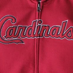 Outerstuff Youth Red St. Louis Cardinals Team Color Wordmark Full-Zip Hoodie -Outerstuff shop unnamed file 53