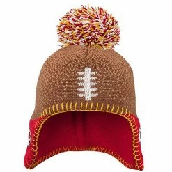 Outerstuff Newborn & Infant Brown Kansas City Chiefs Football Head Knit Hat -Outerstuff shop unnamed file 532