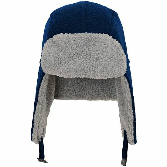 Outerstuff Youth Navy New England Patriots Flat Trooper Knit Hat 5 Outerstuff Youth Navy New England Patriots Flat Trooper Knit Hat - Image 3