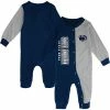 Outerstuff Infant Navy/Gray Penn State Nittany Lions Halftime Two-Tone Sleeper 2 Outerstuff Infant Navy/Gray Penn State Nittany Lions Halftime Two-Tone Sleeper -Outerstuff shop unnamed file 5341