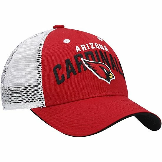 Outerstuff Youth Cardinal/White Arizona Cardinals Core Lockup Snapback Hat 6 Outerstuff Youth Cardinal/White Arizona Cardinals Core Lockup Snapback Hat - Image 4