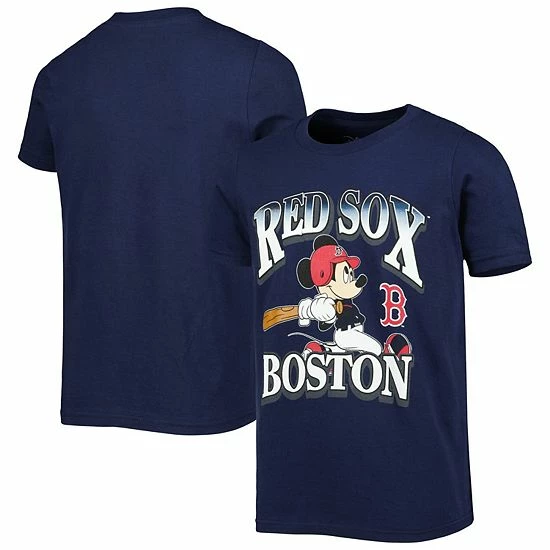 Outerstuff Youth Navy Boston Red Sox Disney Game Day T-Shirt 4 Outerstuff Youth Navy Boston Red Sox Disney Game Day T-Shirt - Image 2