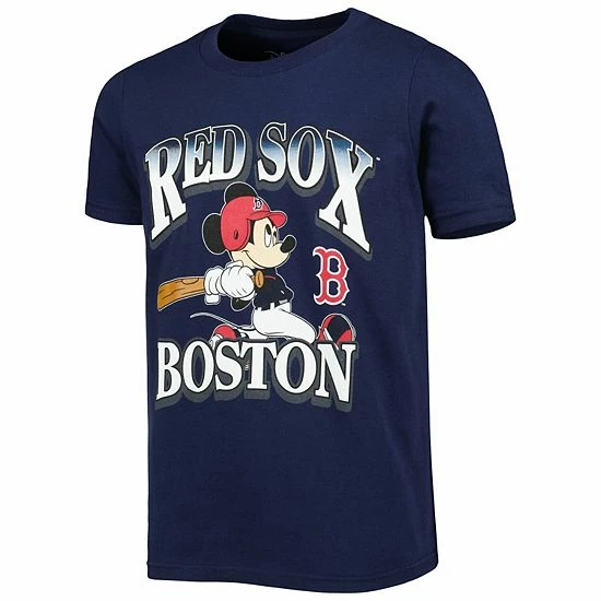 Outerstuff Youth Navy Boston Red Sox Disney Game Day T-Shirt 5 Outerstuff Youth Navy Boston Red Sox Disney Game Day T-Shirt - Image 3