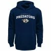 Outerstuff Youth Navy Nashville Predators Team Lock Up Pullover Hoodie