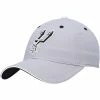 Outerstuff Youth Gray San Antonio Spurs Fashion Logo Slouch Adjustable Hat