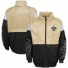 Outerstuff Youth Gold/Black New Orleans Saints Goal Line Stance Full-Zip Hoodie Windbreaker -Outerstuff shop unnamed file 5461