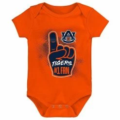 Outerstuff Infant Navy/Orange/Heathered Gray Auburn Tigers 3-Pack Game On Bodysuit Set -Outerstuff shop unnamed file 5479