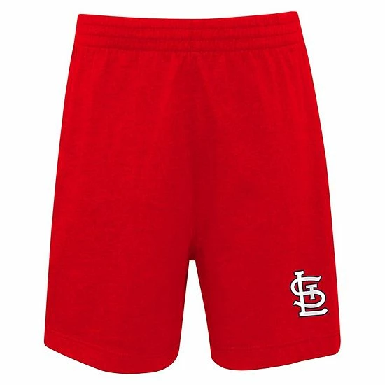 Outerstuff Toddler White/Red St. Louis Cardinals Position Player T-Shirt & Shorts Set 7 Outerstuff Toddler White/Red St. Louis Cardinals Position Player T-Shirt & Shorts Set - Image 5
