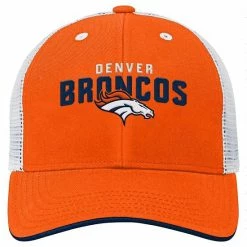 Outerstuff Youth Orange/White Denver Broncos On Trend Precurved A-Frame Trucker Snapback Hat 8 Outerstuff Youth Orange/White Denver Broncos On Trend Precurved A-Frame Trucker Snapback Hat -Outerstuff shop unnamed file 5516