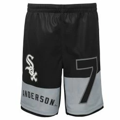 Outerstuff Youth Tim Anderson Black Chicago White Sox Pandemonium Name & Number Shorts -Outerstuff shop unnamed file 5525
