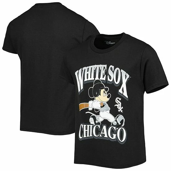 Outerstuff Youth Black Chicago White Sox Disney Game Day T-Shirt 4 Outerstuff Youth Black Chicago White Sox Disney Game Day T-Shirt - Image 2