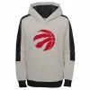 Outerstuff Youth Heathered Gray Toronto Raptors Lived In Pullover Hoodie