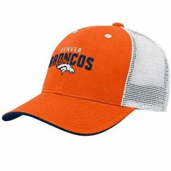 Outerstuff Youth Orange Denver Broncos Core Lockup Snapback Hat