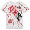 Outerstuff Preschool Heathered Gray Ohio State Buckeyes Highlights Lightning Oversized T-Shirt -Outerstuff shop unnamed file 5623