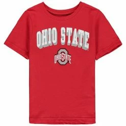 Outerstuff Preschool Scarlet/Heathered Gray Ohio State Buckeyes Love Of The Game Goal T-Shirt Combo Set -Outerstuff shop unnamed file 563