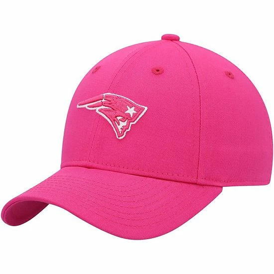 Outerstuff Girls Youth Pink New England Patriots Structured Adjustable Hat 4 Outerstuff Girls Youth Pink New England Patriots Structured Adjustable Hat - Image 2