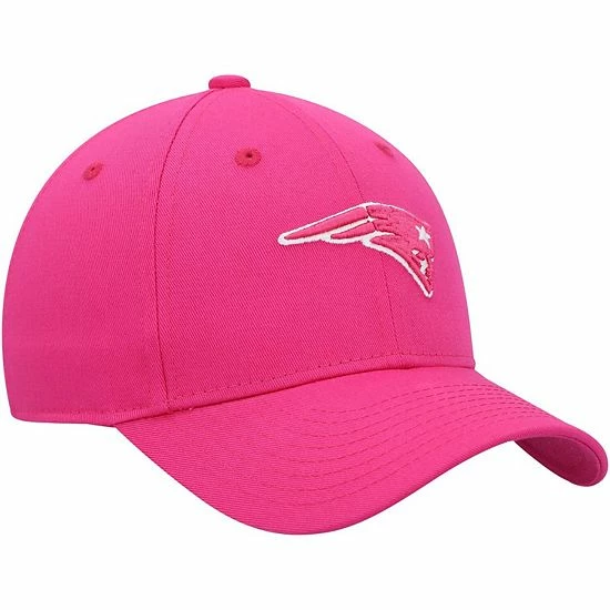 Outerstuff Girls Youth Pink New England Patriots Structured Adjustable Hat 6 Outerstuff Girls Youth Pink New England Patriots Structured Adjustable Hat - Image 4