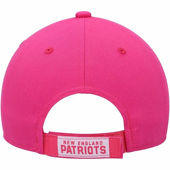 Outerstuff Girls Youth Pink New England Patriots Structured Adjustable Hat 7 Outerstuff Girls Youth Pink New England Patriots Structured Adjustable Hat - Image 5