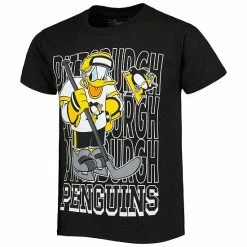 Outerstuff Youth Black Pittsburgh Penguins Disney Donald Duck Three-Peat T-Shirt 8 Outerstuff Youth Black Pittsburgh Penguins Disney Donald Duck Three-Peat T-Shirt -Outerstuff shop unnamed file 5658