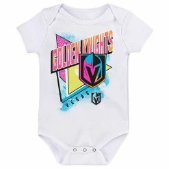 Outerstuff Newborn & Infant White Vegas Golden Knights Full Throttle Bodysuit
