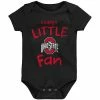 Outerstuff Newborn & Infant Black Ohio State Buckeyes Daddy's Little Fan Bodysuit