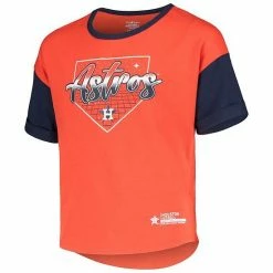 Outerstuff Girls Youth Orange Houston Astros Bleachers T-Shirt -Outerstuff shop unnamed file 570