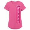 Outerstuff Girls Youth Pink Washington Commanders Logo Fair Catch Dolman T-Shirt -Outerstuff shop unnamed file 5716