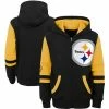 Outerstuff Youth Black Pittsburgh Steelers Stadium Full-Zip Hoodie -Outerstuff shop unnamed file 58