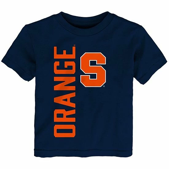 Outerstuff Toddler Navy Syracuse Orange Big & Bold T-Shirt 3 Outerstuff Toddler Navy Syracuse Orange Big & Bold T-Shirt