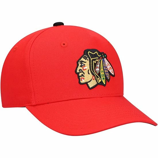 Outerstuff Youth Red Chicago Blackhawks Snapback Hat 6 Outerstuff Youth Red Chicago Blackhawks Snapback Hat - Image 4