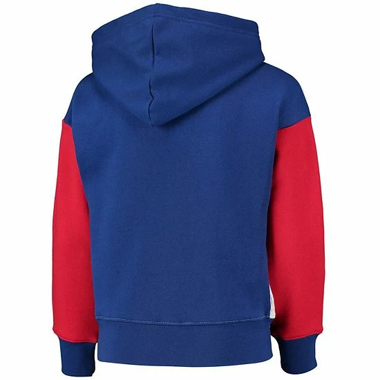 Outerstuff Girls Youth Black Philadelphia 76ers Let's Get Loud Colorblock Pullover Hoodie 5 Outerstuff Girls Youth Black Philadelphia 76ers Let's Get Loud Colorblock Pullover Hoodie - Image 3