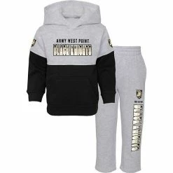 Outerstuff Toddler Heather Gray/Black Army Black Knights Playmaker Pullover Hoodie & Pants Set