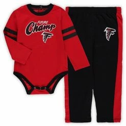 Outerstuff Infant Red/Black Atlanta Falcons Little Kicker Long Sleeve Bodysuit & Pants Set 7 Outerstuff Infant Red/Black Atlanta Falcons Little Kicker Long Sleeve Bodysuit & Pants Set -Outerstuff shop unnamed file 5916