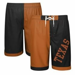 Outerstuff Youth Texas Orange/Black Texas Longhorns Conch Bay Swim Shorts -Outerstuff shop unnamed file 5922